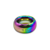 Donut Cock Ring EYRO Stainless steel - Rainbow 22mm