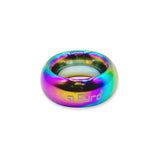 Donut Cock Ring EYRO Stainless steel - Rainbow 24mm