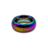 Donut Cock Ring Stainless steel - Rainbow 22mm