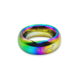 Donut Cock Ring EYRO Stainless steel - Rainbow 30mm