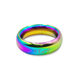 Donut Cock Ring EYRO Stainless steel - Rainbow 40mm