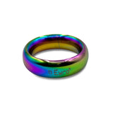 Donut Cock Ring Stainless steel - Rainbow 36mm