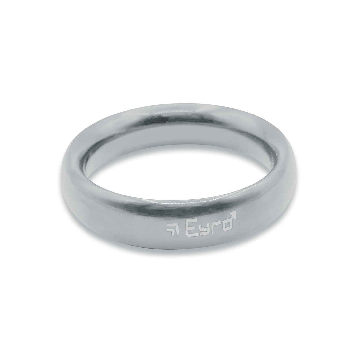 Donut Cock Ring EYRO Stainless steel - Polished silver 56mm