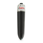 LeLuv Mini Pointed Black Vibrating Bullet 3.25" Compact Discreet Vibrator Egg