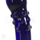 LeLuv Bundle - 5 Borosilicate Glass Cobalt Blue Dildos Wands Butt Plugs Sexy Gift Massagers Toys
