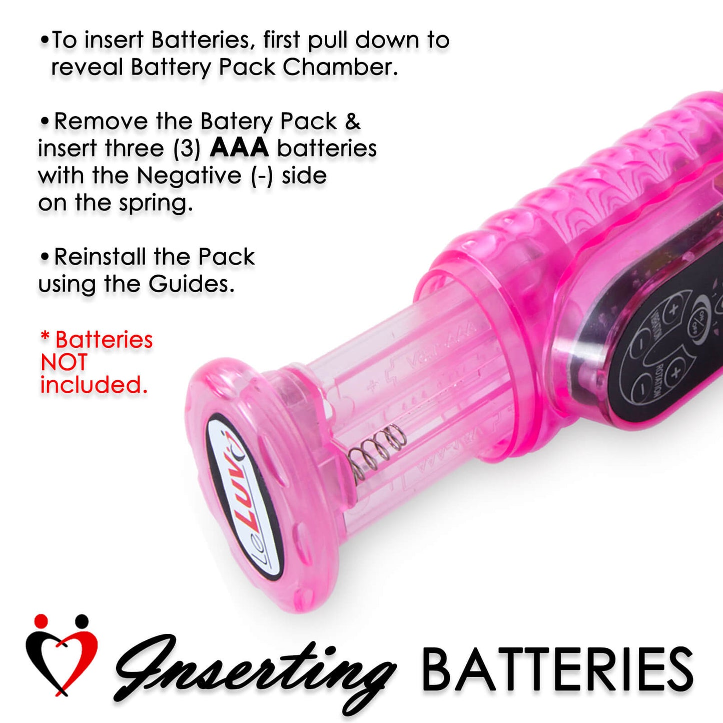 Rabbit Vibrator WAVES - LED Controls