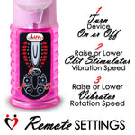 Rabbit Vibrator WAVES - LED Controls
