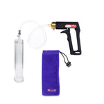 Maxi Black Handle Clear Hose | Penis Pump | 9" x 1.65" Cylinder