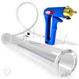 MAXI Blue Buddy Penis Pump 16" Length x 2.0" Dia. Double-Ended Cylinder