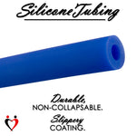 LeLuv Ultima Silver Penis Pump - Rubber Grips, Silicone Hose - Thick Walled Cylinders