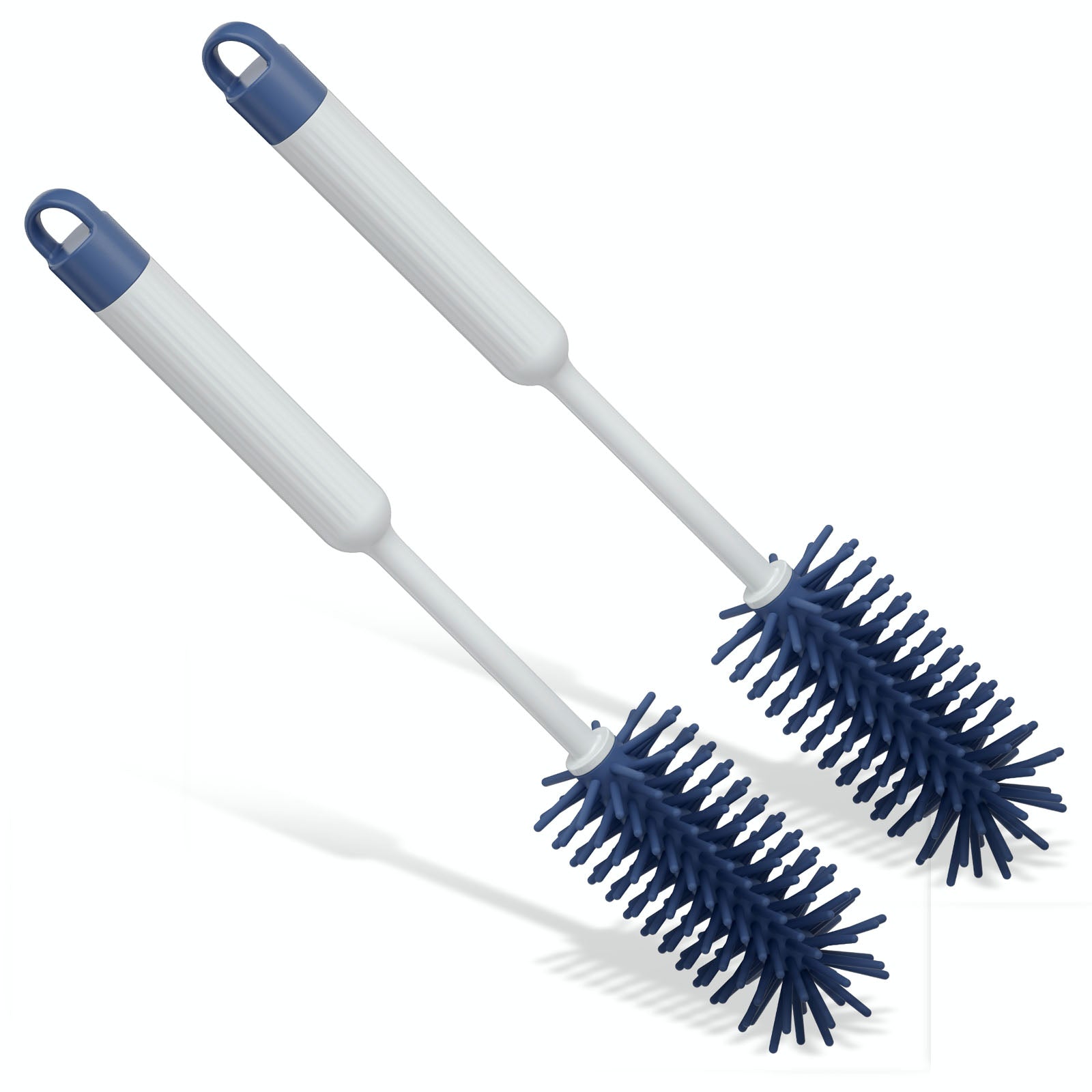 2 Pack Cleaning Brush For Penis Vacuum Cylinders - Grey