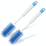 2 Pack Cleaning Brush For Penis Vacuum Cylinders - Light Blue