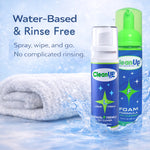CleanUp™ Toy Cleaner Spray – Water-Based, Residue-Free Intimate Toy Cleaner, Safe for Silicone & Latex, Odor Eliminating Formula with Fresh Finish – Gentle Daily Clean