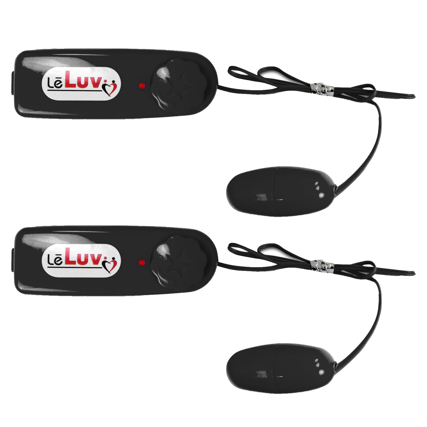 LeLuv Classic Vibrating Egg - Multispeed Dial Controller Wired Bullet in Vibrant Colors