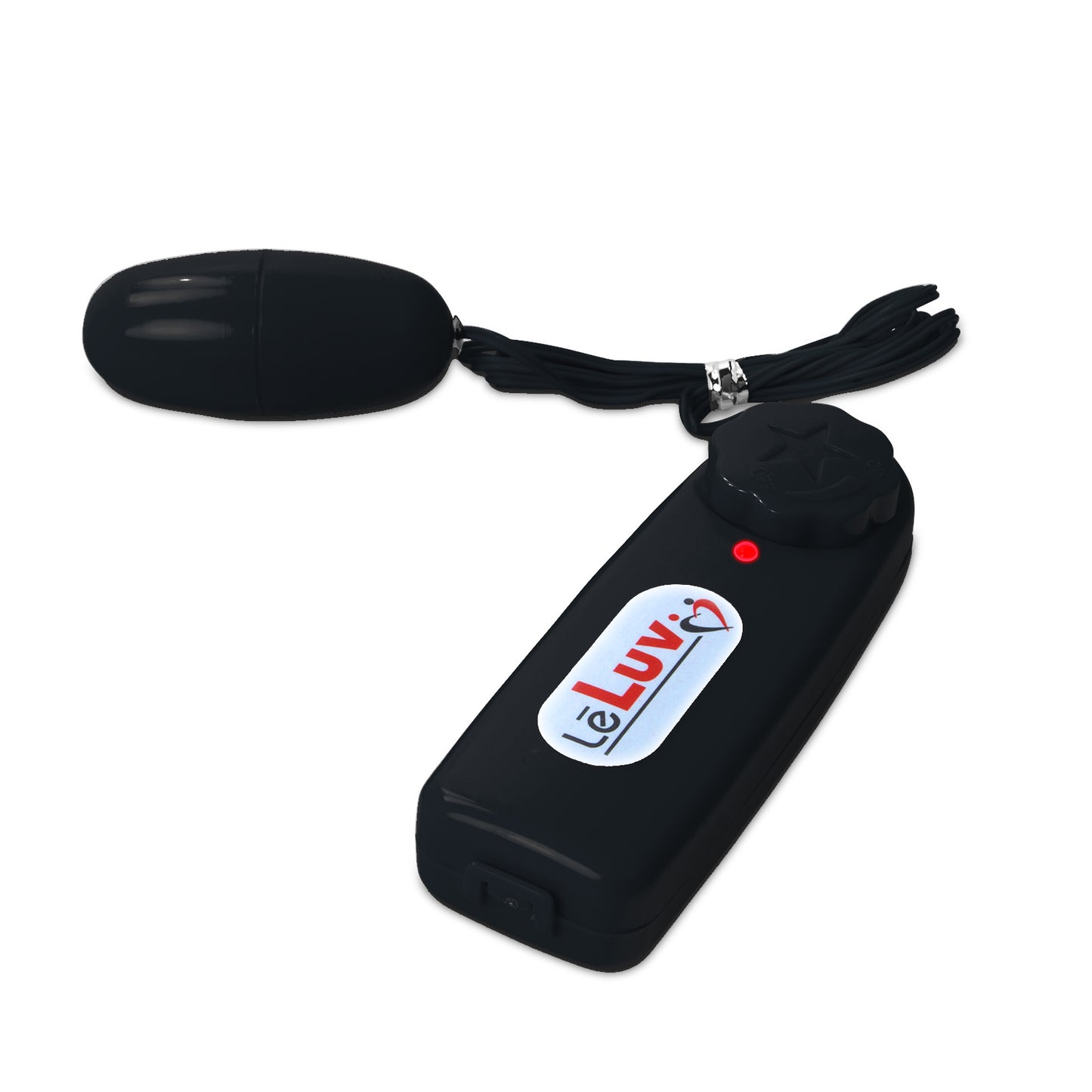 LeLuv Classic Vibrating Egg - Multispeed Dial Controller Wired Bullet in Vibrant Colors