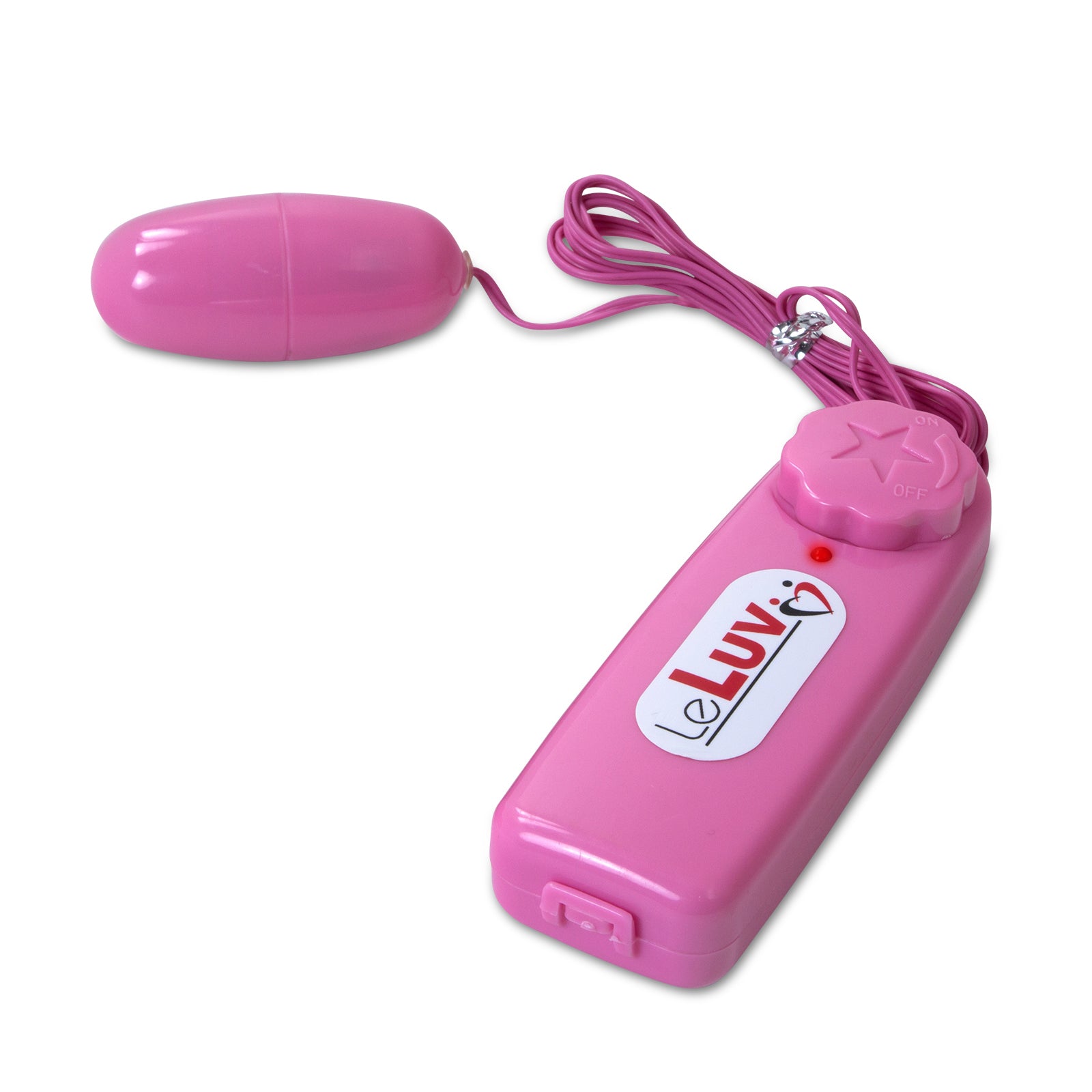 LeLuv Classic Vibrating Egg - Multispeed Dial Controller Wired Bullet LeLuv Classic Vibrating Egg - Multispeed Dial Controller Wired Bullet