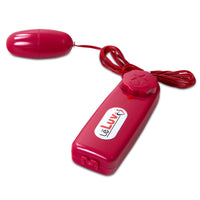 LeLuv Classic Vibrating Egg - Multispeed Dial Controller Wired Bullet in Vibrant Colors