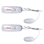 LeLuv Classic Vibrating Egg - Multispeed Dial Controller Wired Bullet in Vibrant Colors