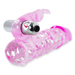 LeLuv Rabbit Penis Sleeve DEEP DIVER Clitoral Tickler