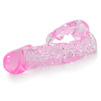 LeLuv Rabbit Penis Sleeve DEEP DIVER Clitoral Tickler