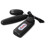 LeLuv Classic Vibrating Dual Bullets - Multispeed Dial Controller Wired Egg/Bullet Small and Large Combo in Vibrant Colors