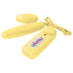LeLuv Classic Vibrating Dual Bullets - Multispeed Dial Controller Wired Egg/Bullet Small and Large Combo in Vibrant Colors