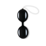 LeLuv Duotone Ben Wa Kegel Exercise Balls Silicone Beginner with Bag BLACK