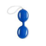 LeLuv Duotone Ben Wa Kegel Exercise Balls Silicone Beginner with Bag BLUE