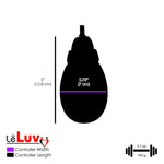 eGrip Rechargeable Penis Pump, Silicone Hose - 12" Round Flange - [Purple/Red/Grey Handles on Shopify ONLY]