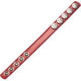 LeLuv Leather Cock Strap with Stainless Snaps
