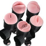 Male Masturbator Handheld Realistic Textures Choose Orifice
