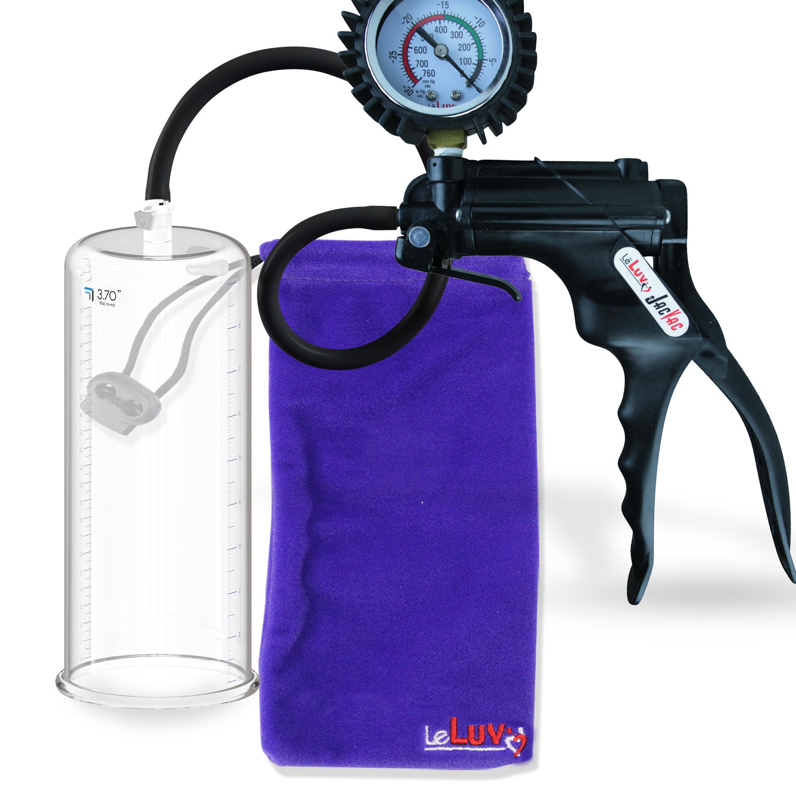 Black + Protected Gauge / 9" x 3.70"