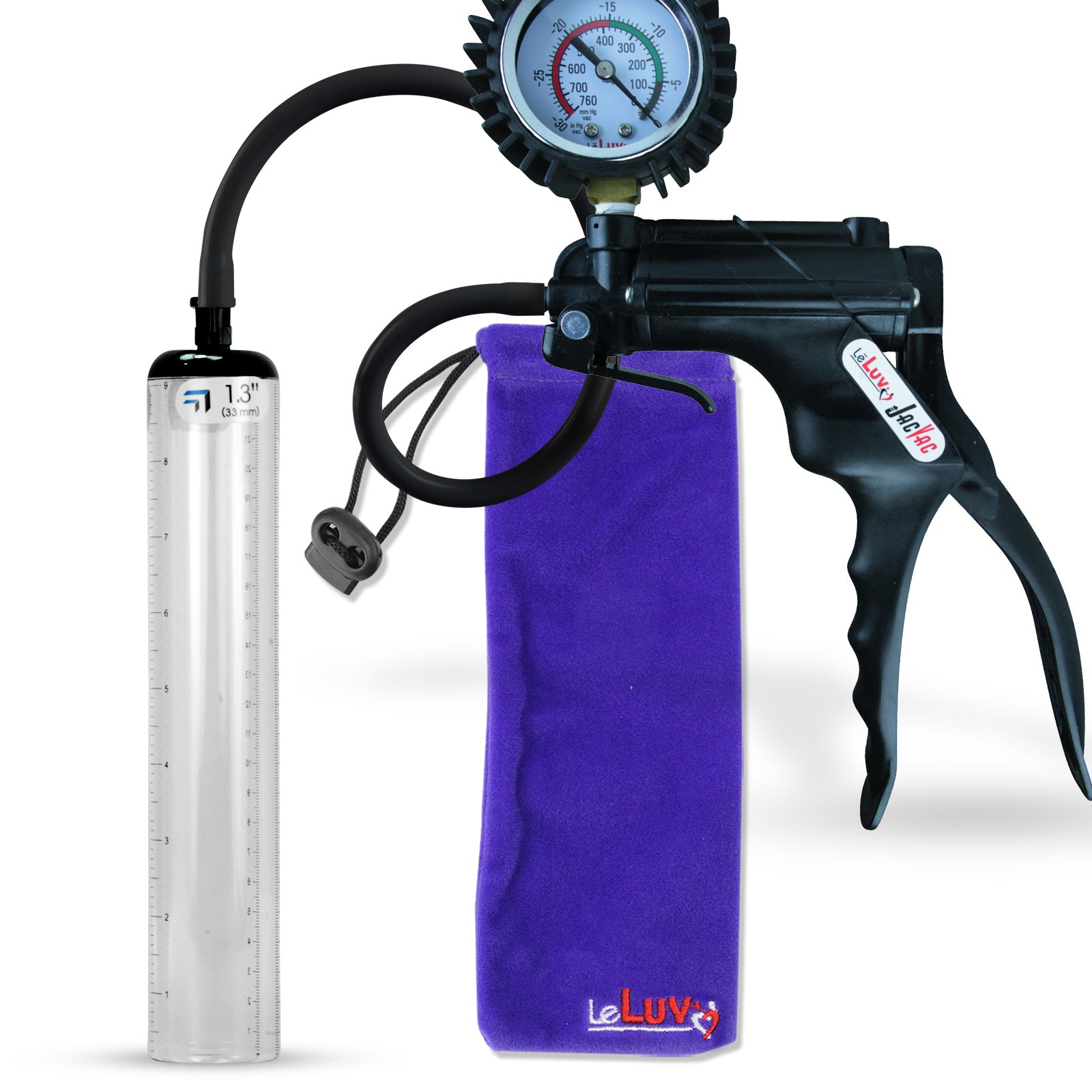 Black + Protected Gauge / 9" x 1.3"