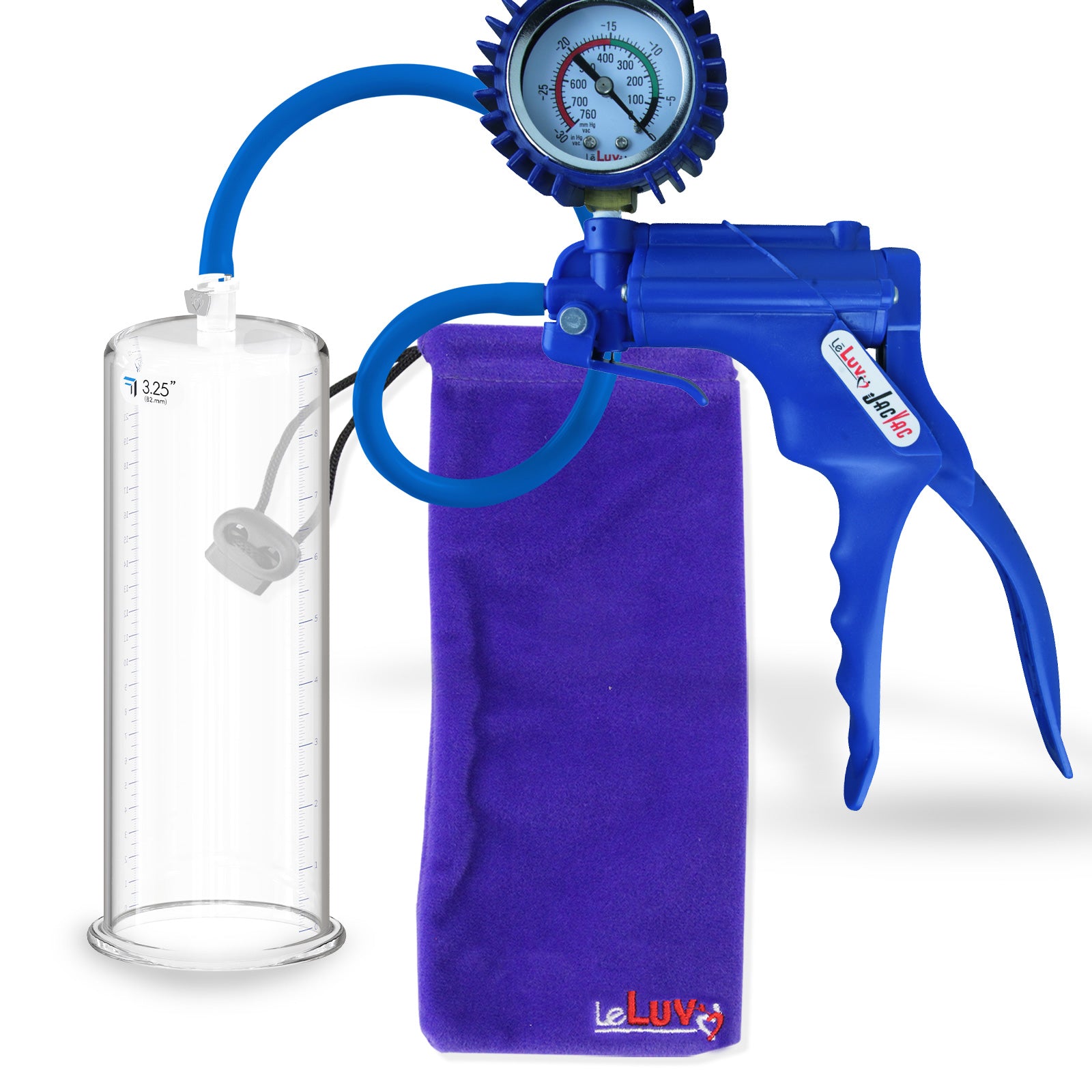 Blue + Protected Gauge / 9" x 3.25"