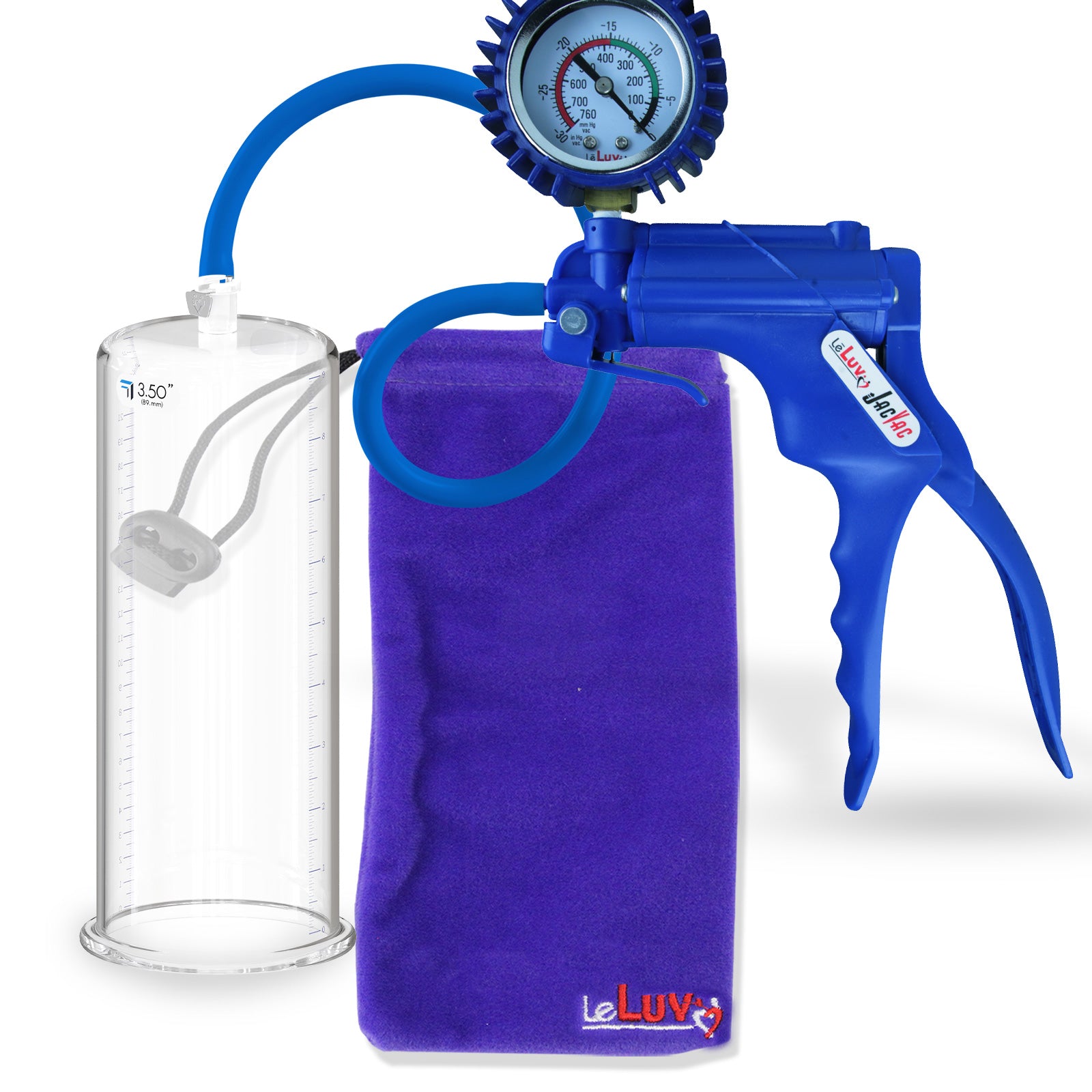 Blue + Protected Gauge / 9" x 3.50"