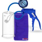 Blue + Protected Gauge / 9" x 4.50"