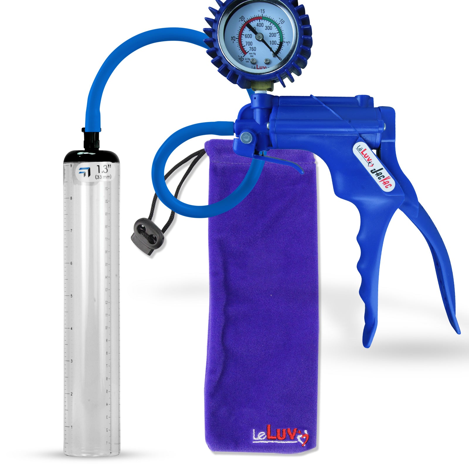 Blue + Protected Gauge / 9" x 1.3"