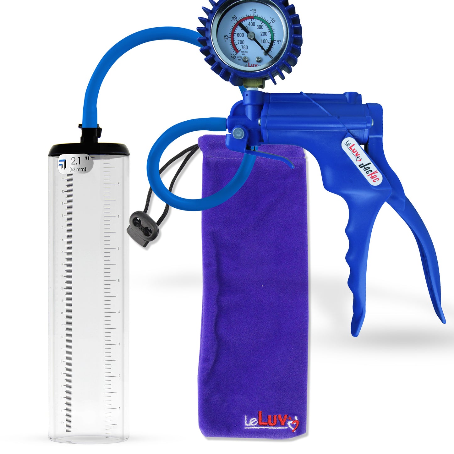 Blue + Protected Gauge / 9" x 2.1"