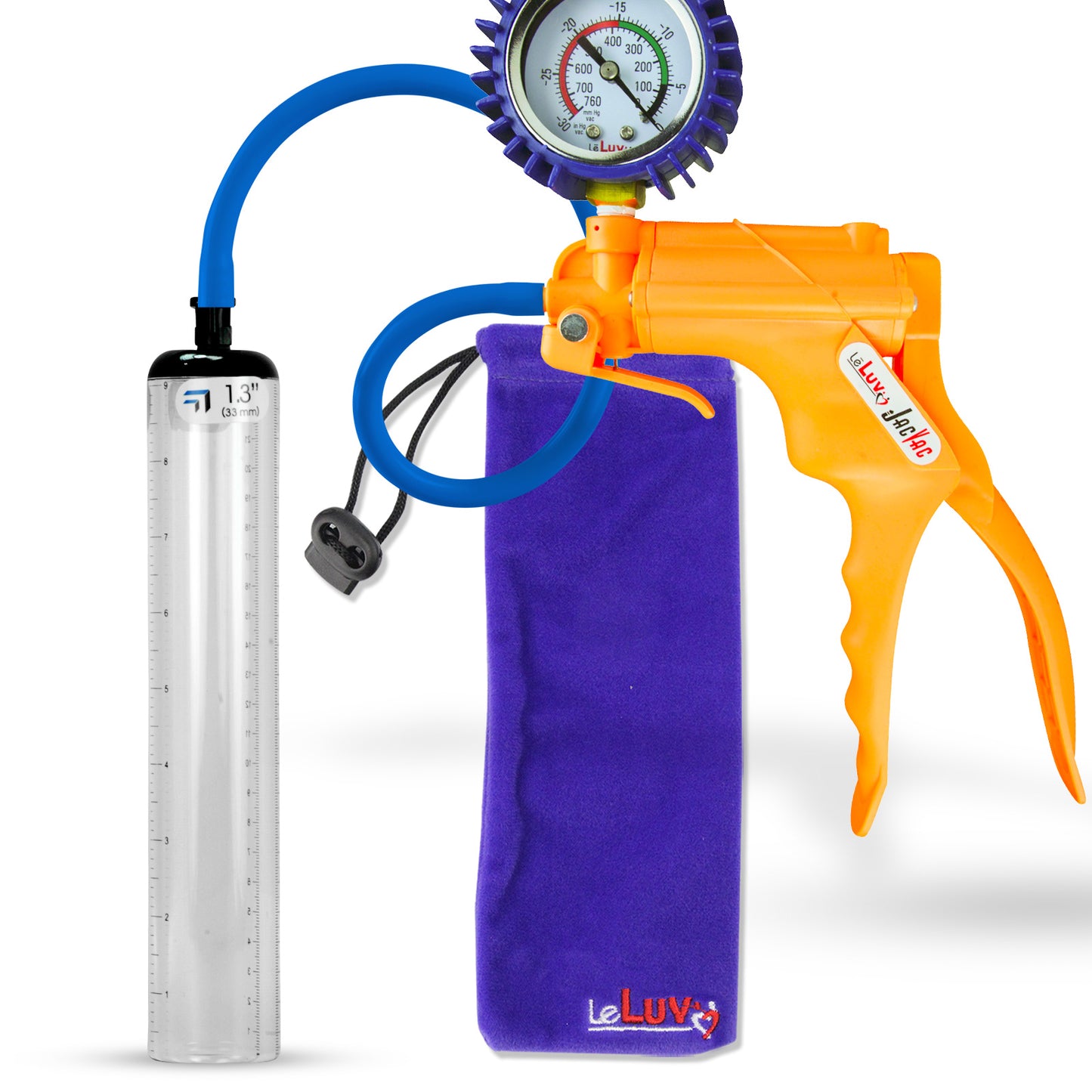 Orange + Protected Gauge / 9" x 1.3"