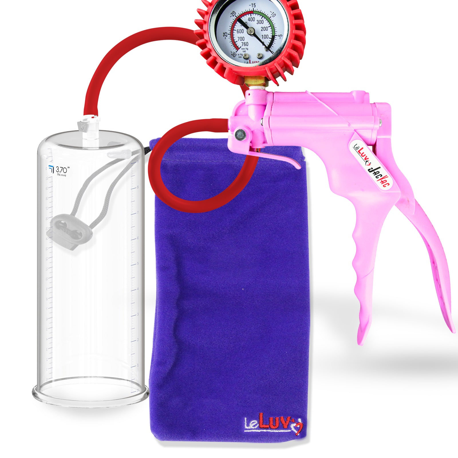 Pink + Protected Gauge / 9" x 3.70"