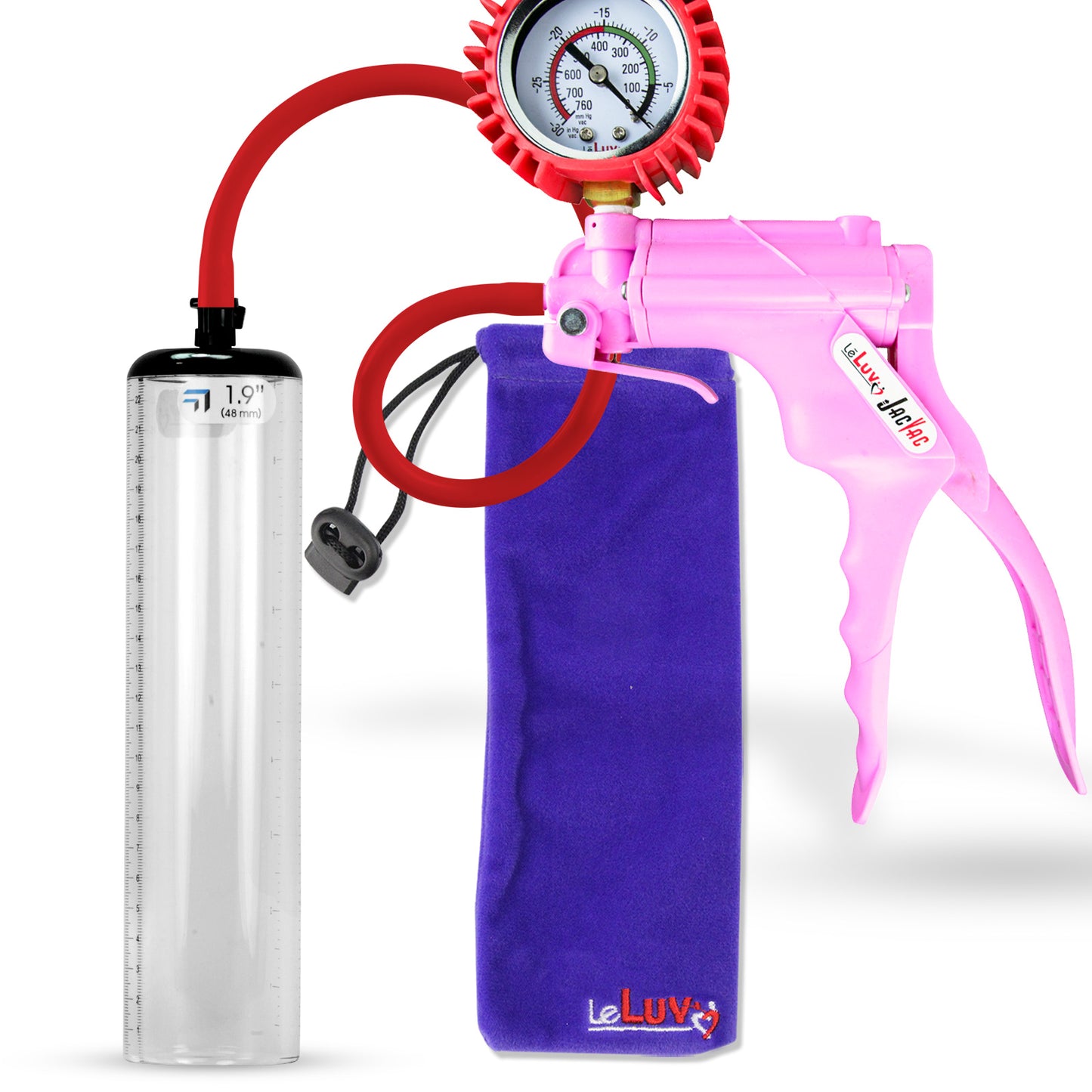 Pink + Protected Gauge / 9" x 1.9"