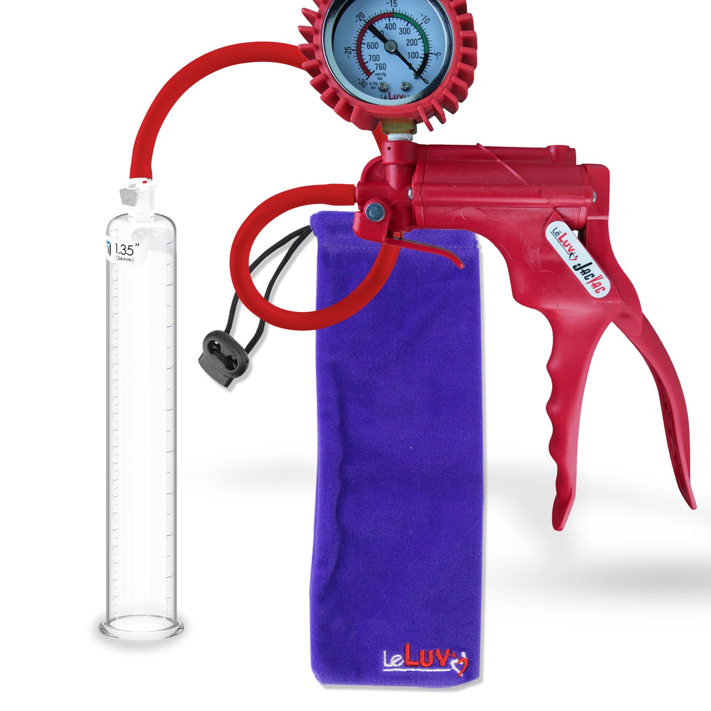 Red + Protected Gauge / 9" x 1.35"