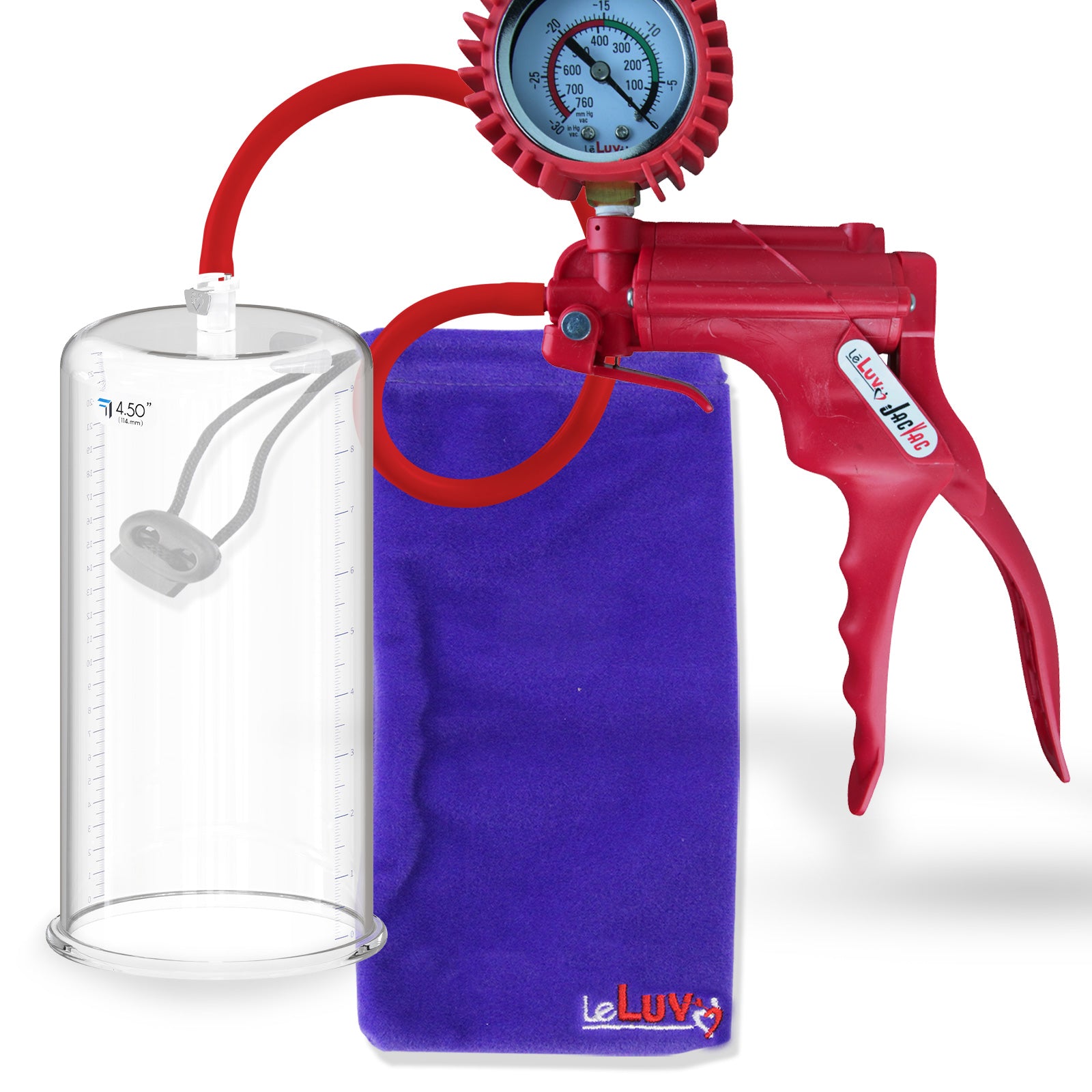 Red + Protected Gauge / 9" x 4.50"