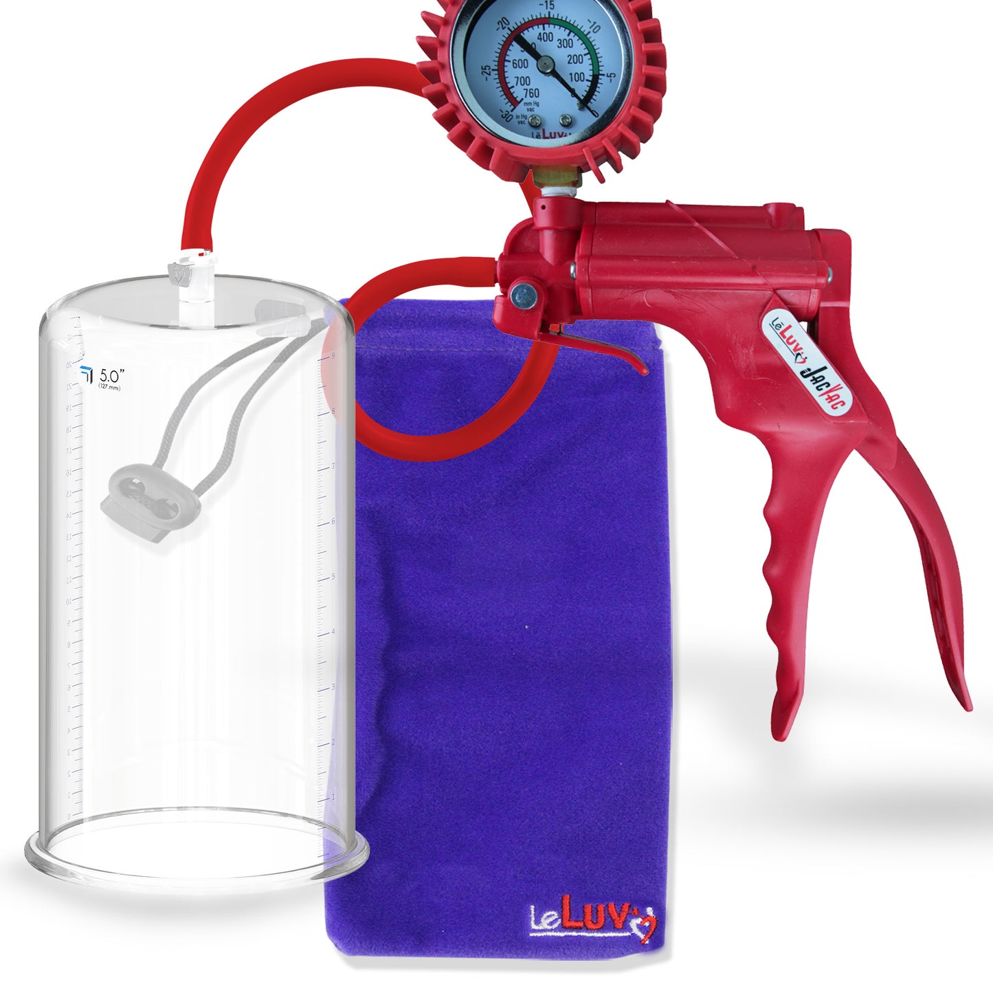 Red + Protected Gauge / 9" x 5.00"