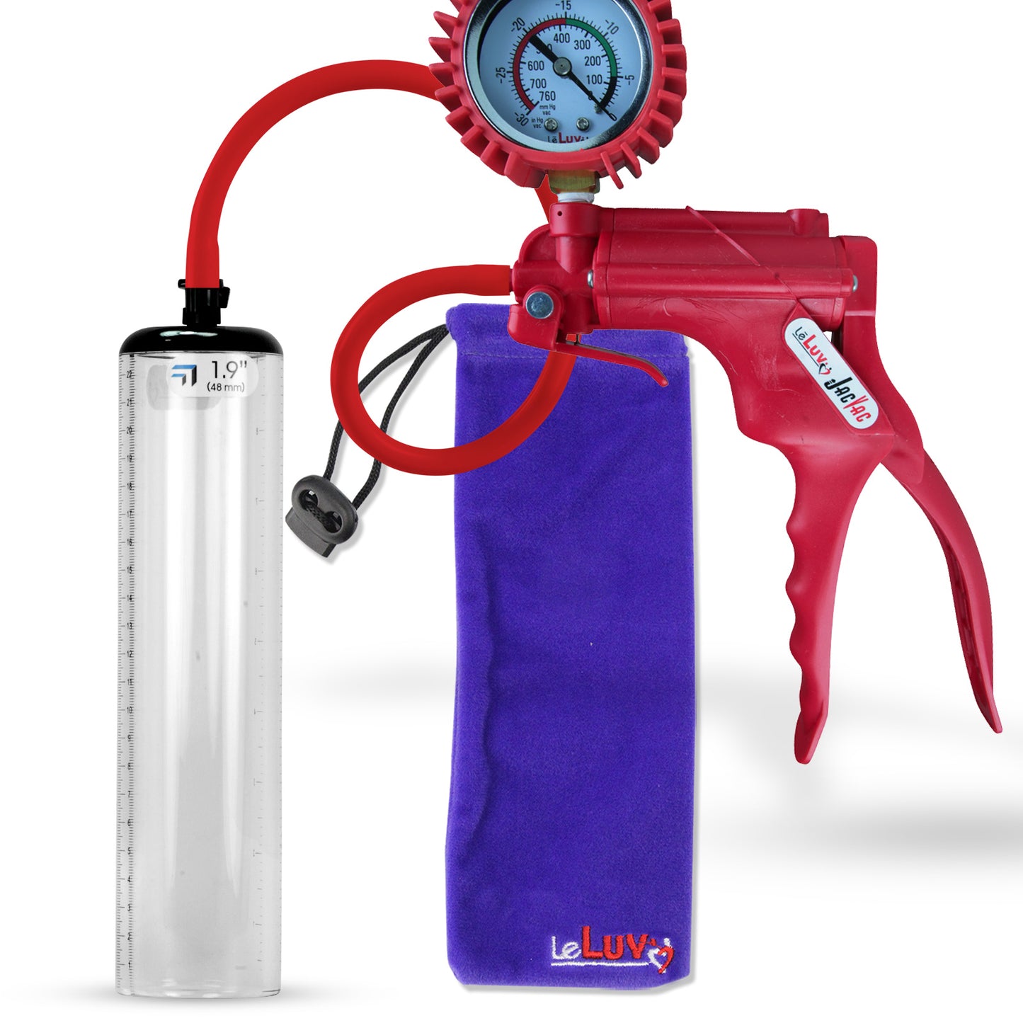 Red + Protected Gauge / 9" x 1.9"