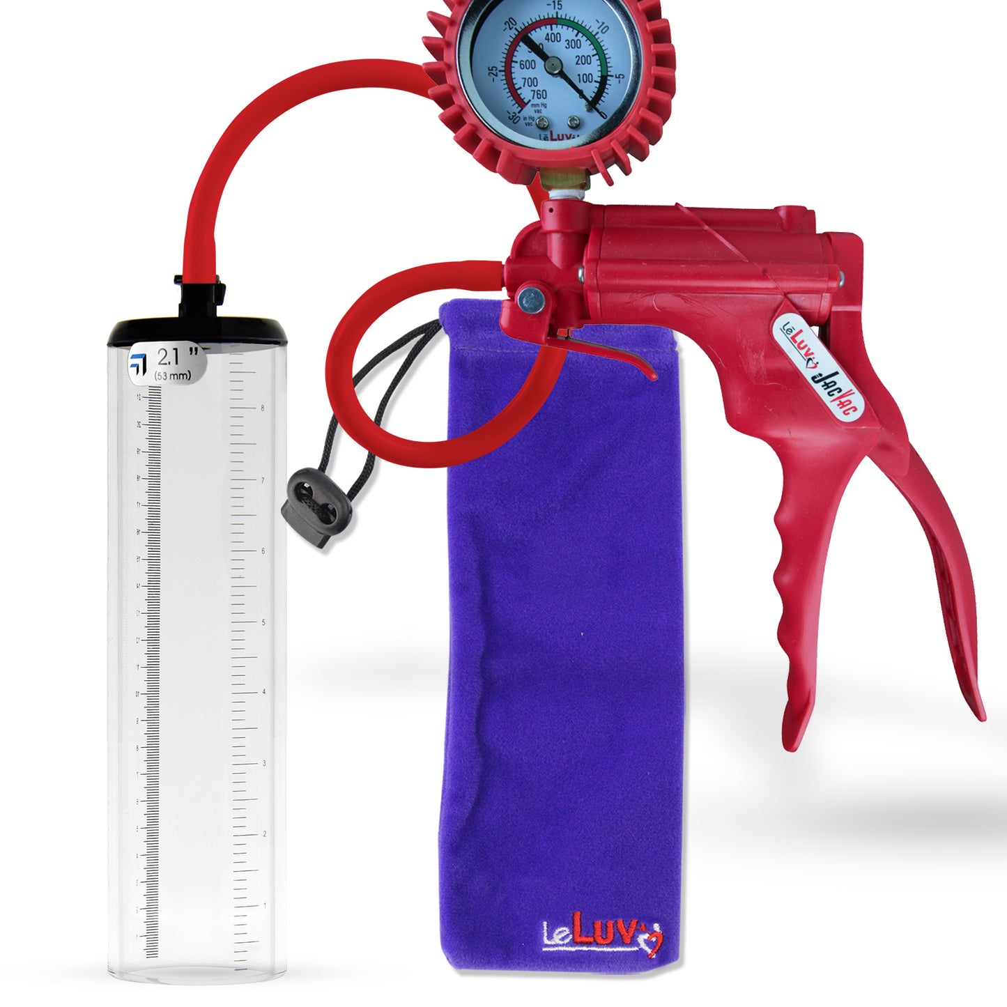 Red + Protected Gauge / 9" x 2.1"