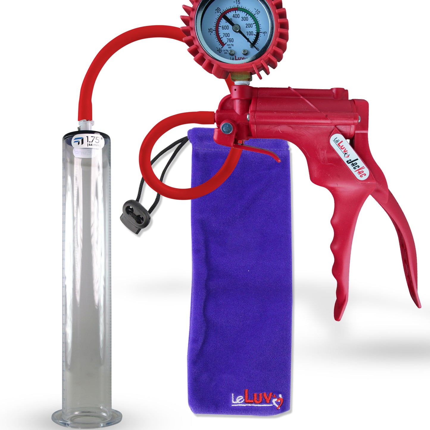 Red + Protected Gauge / 12" x 1.75"