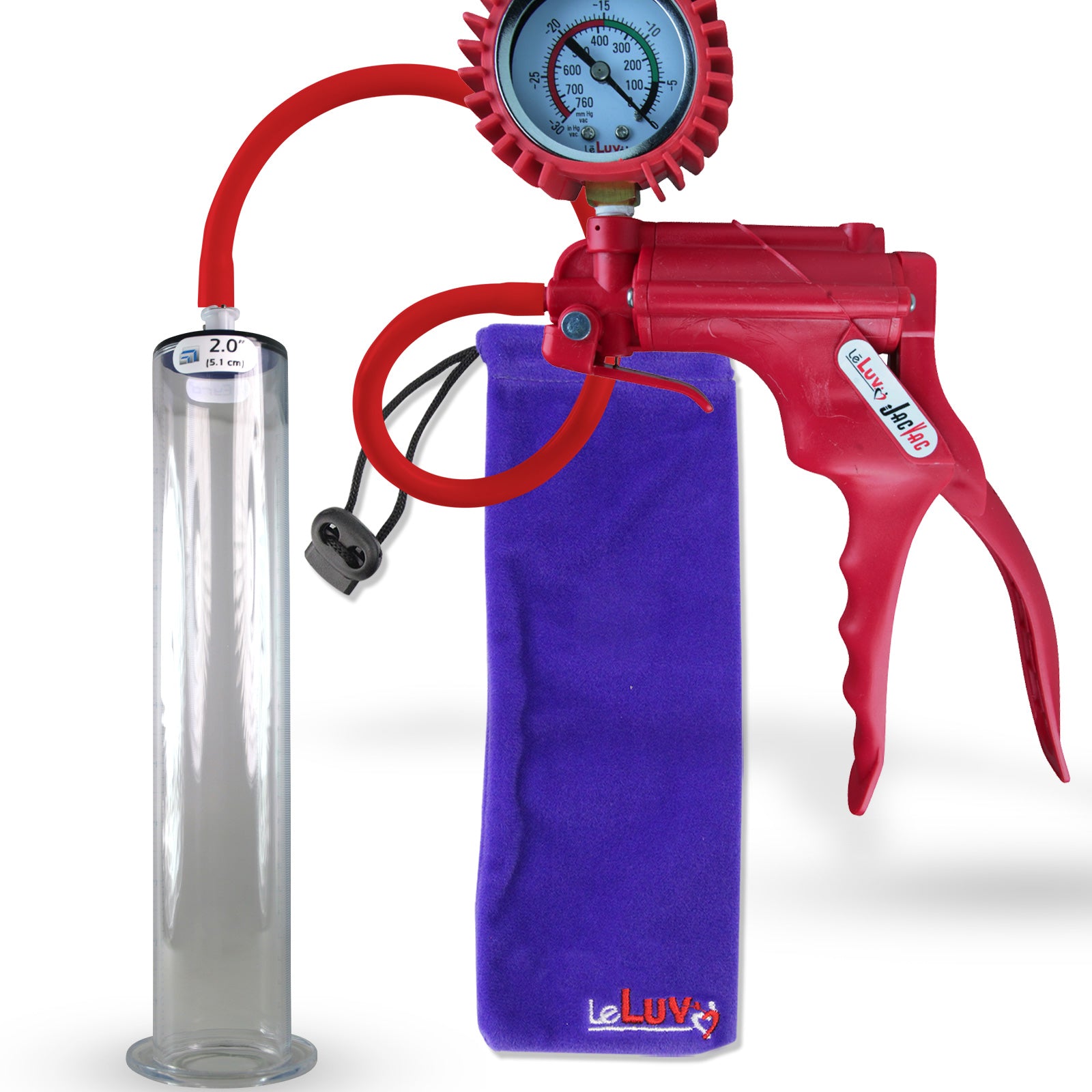 Red + Protected Gauge / 12" x 2.00"