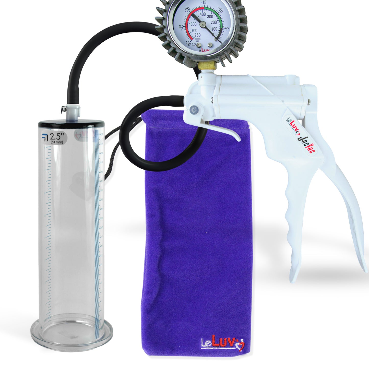White + Protected Gauge / 9" x 2.50"