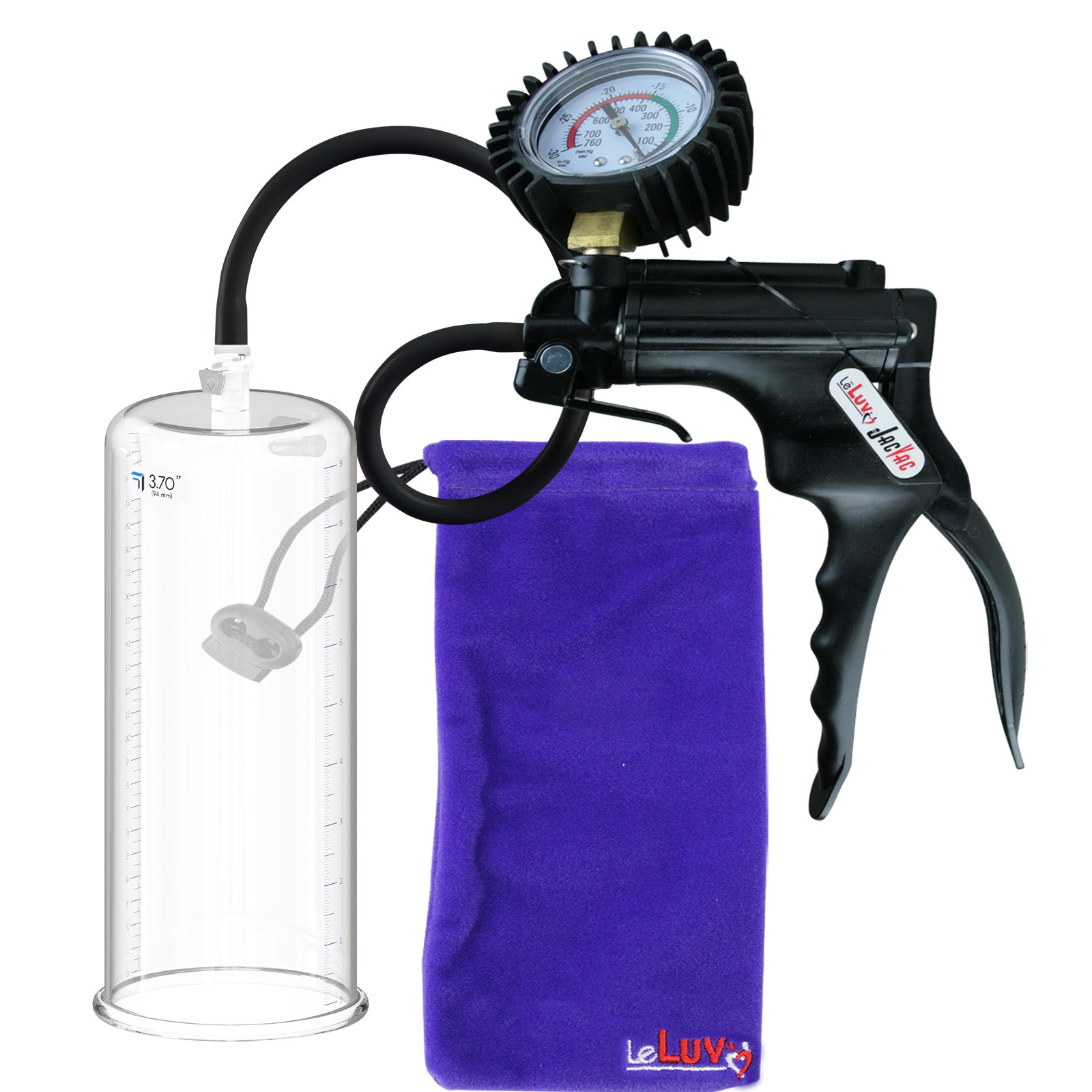 Black + Protected Gauge / 9" x 3.70"